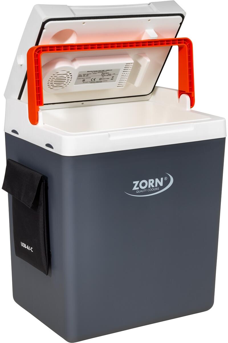 Termoelektrisk kjøleboks Z32 LNE USB 30L 12/230V USB-A/C bakside