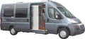 Termogardin for skyvedør Fiat Ducato type 250/290 - Hindermann montert på skyvedør