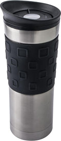 Termokopp Grip rustfritt stål 450 ml 360° åpning forfra