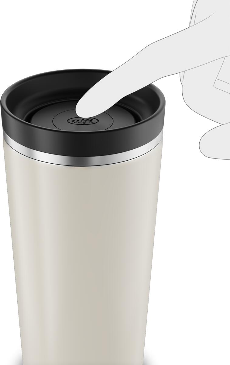 Termokopp Iso Pro rustfritt stål 380 ml bakside