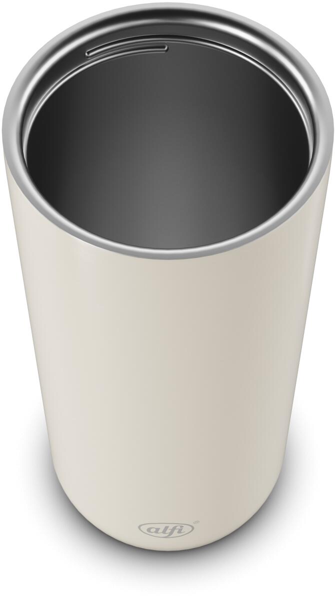 Nærbilde av rustfritt stål på Termokopp Iso Pro rustfritt stål 380 ml