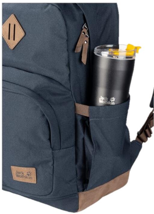 Detalj av utløpssikker drikkeåpning på Termokopp Kariba i rustfritt stål 500 ml - Jack Wolfskin