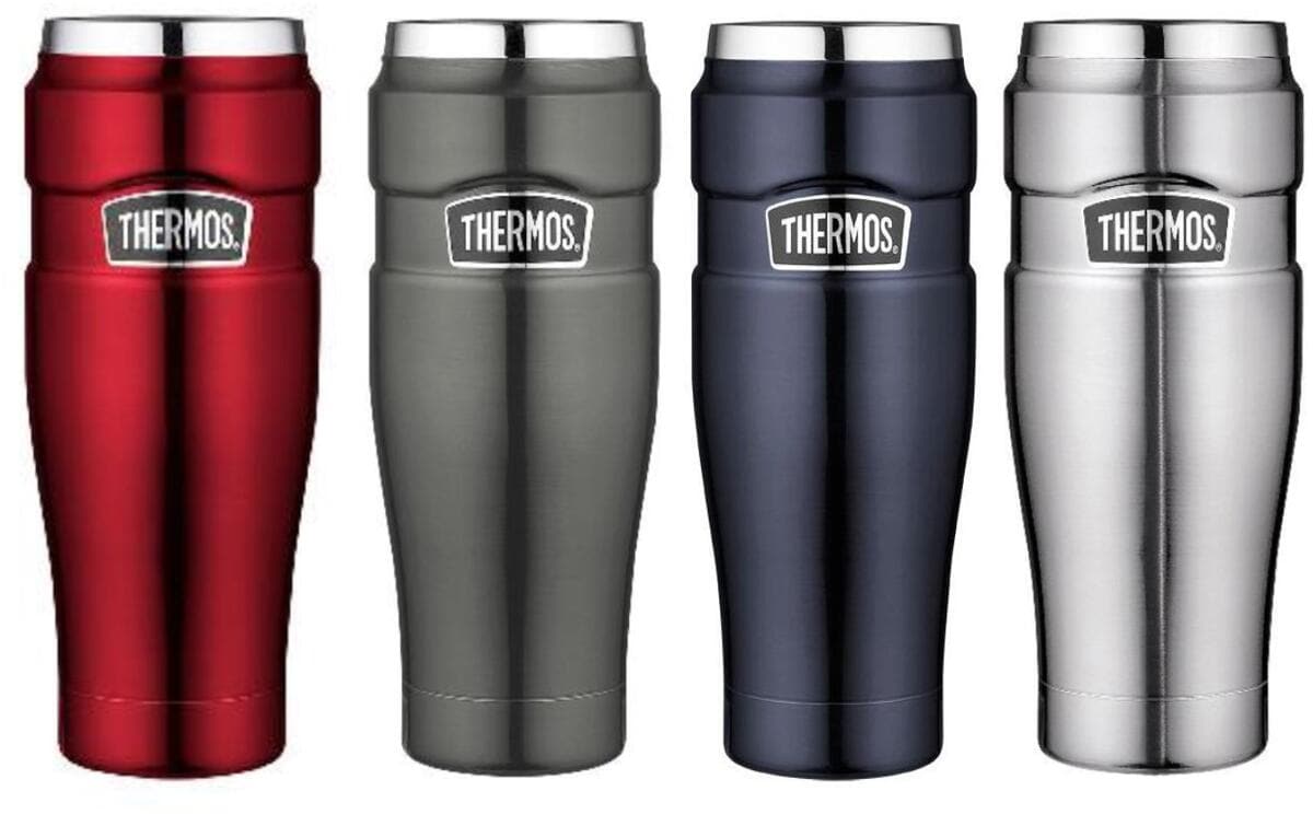 Termokopp King 470ml rustfritt stål Ø8,4x20cm THERMOS for varme drikker