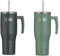 Termokopp Refreshing Series 1,1 L med sugerør rustfritt stål for camping og utendørsbruk