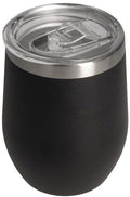Termokopp Summer 350 ml dobbeltvegget rustfritt stål svart forfra