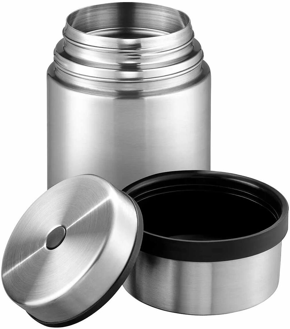 Termomat beholder SCULPTOR 750 ml rustfritt stål 18/8 med lokk som skål