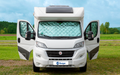 Termomatte-sett 3-delt 7-lags for Fiat Ducato (til 1990) montert i frontrute