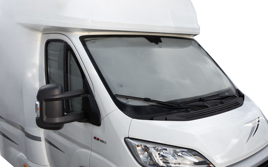 Detalj av termomattesett Cli-Mats NT for VW T6 fra 2014 montert