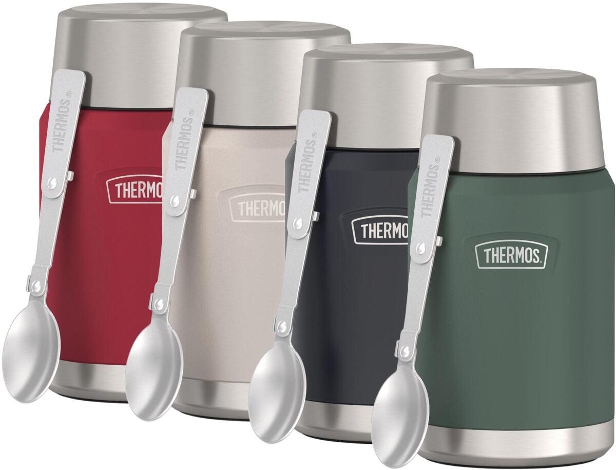Termos matbeholder Icon 0,47 l rustfritt stål med skje THERMOS