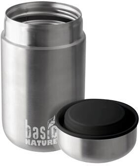 Termosbeholder rustfritt stål 400 ml bakside