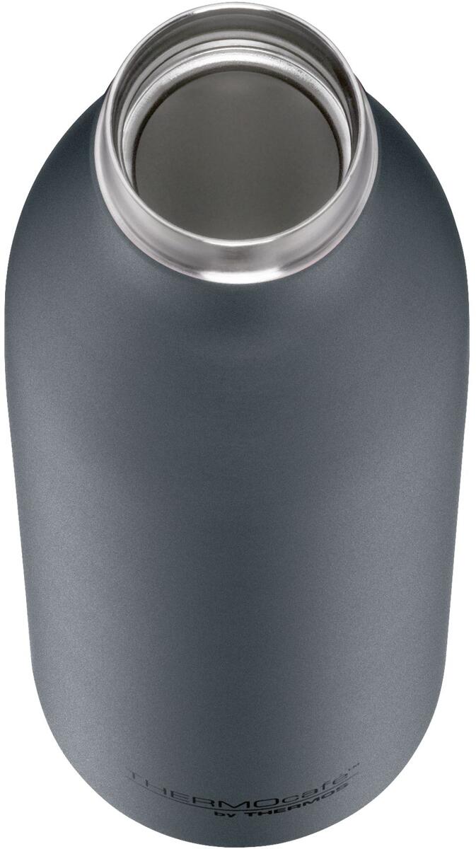 Termosflaske TC Bottle 750 ml rustfritt stål blå detalj av lokk