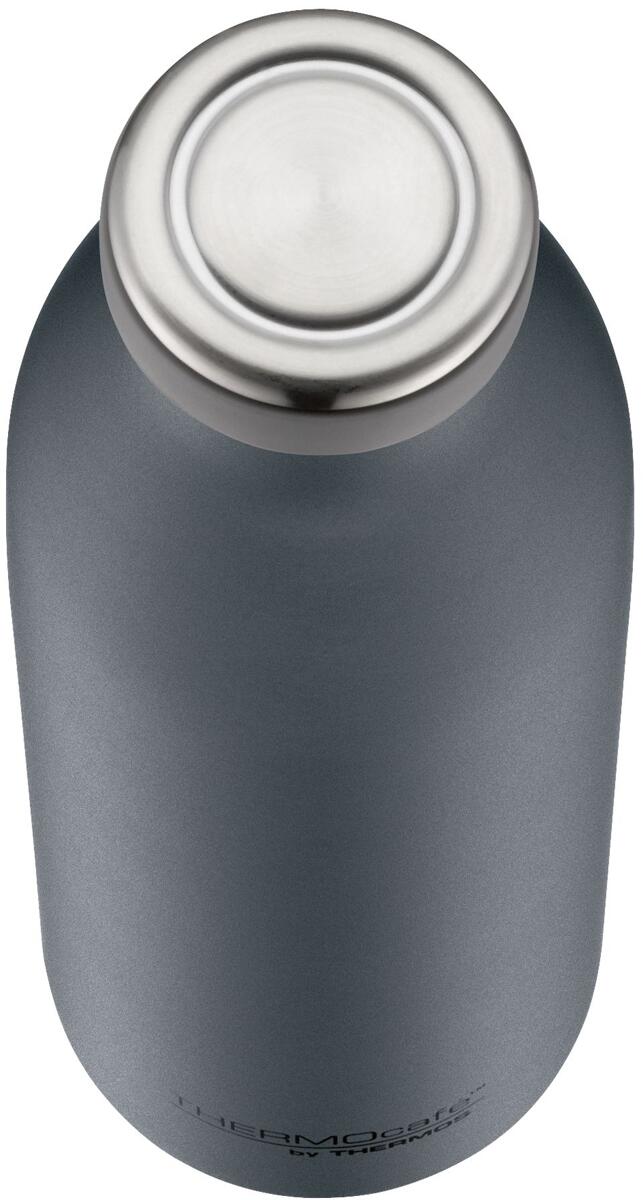 Termosflaske TC Bottle 750 ml rustfritt stål blå montert i sekken