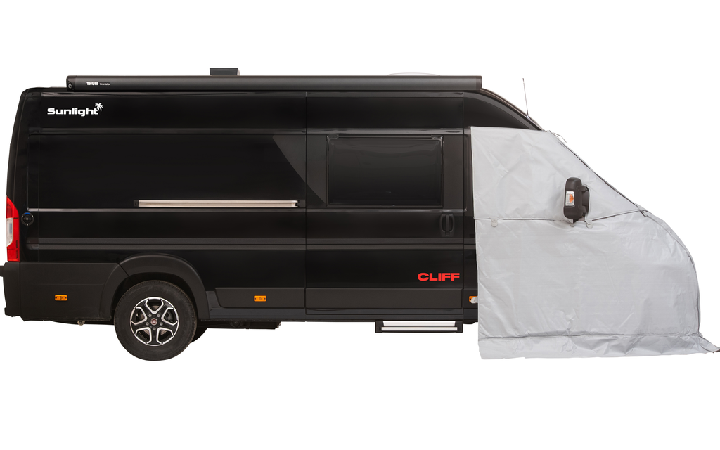 Termovindumatte Lux for Renault Master forfra
