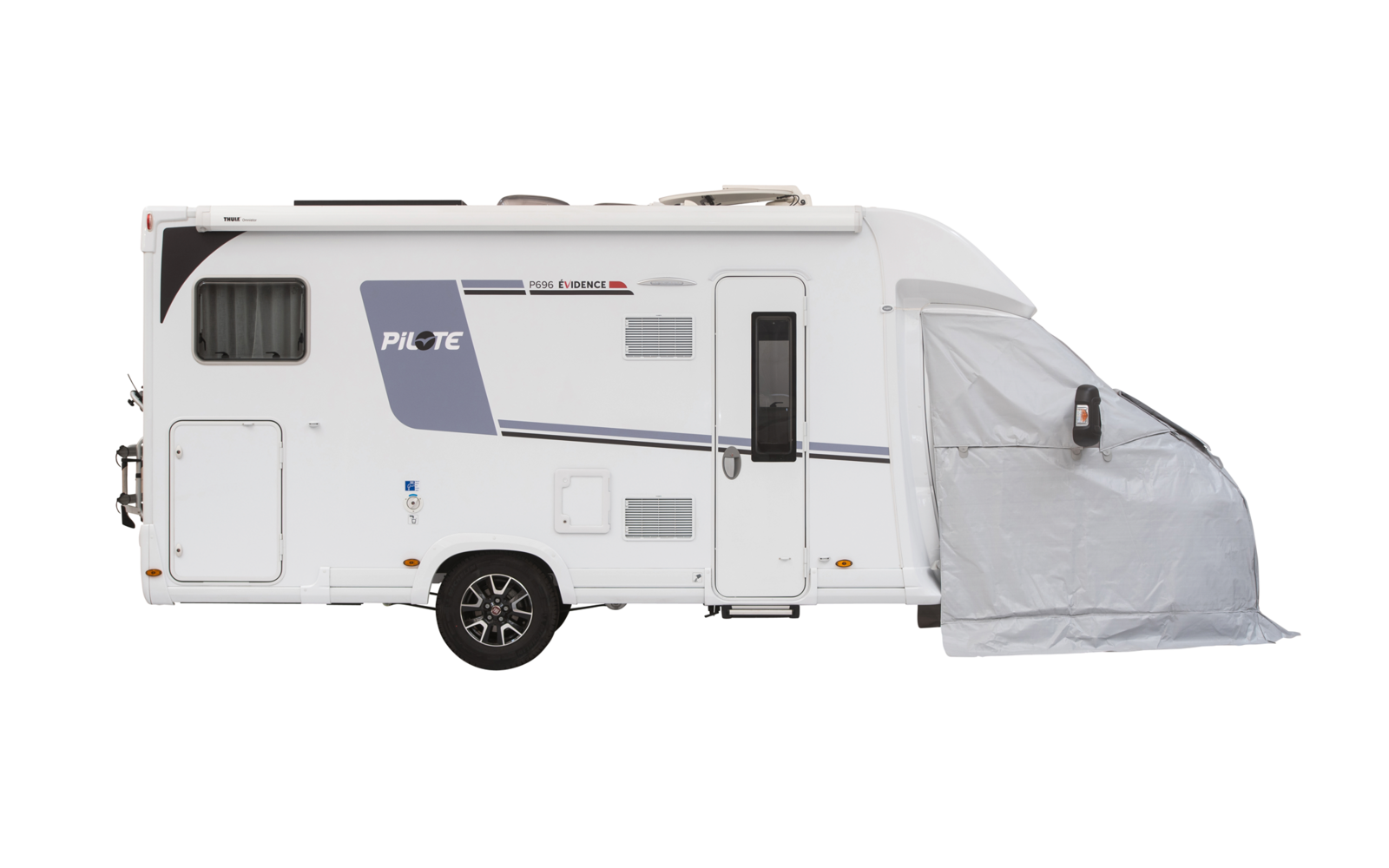 Termovindumatte Lux for Renault Master montert