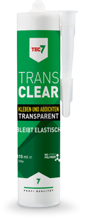 Tette- og limstoff Trans 310 ml transparent - TEC7 forside