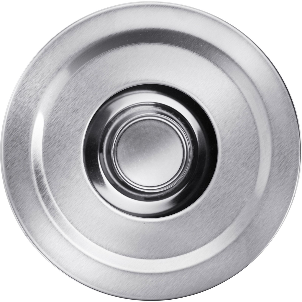 Tevarmer i rustfritt stål 150 x 150 x 53 mm Westmark forfra