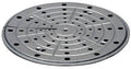 Thermate varmeplate i stål for gasskoker, ø 16 cm forfra