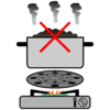 Thermate varmespredende kokeplate 16 cm 200 g - Brunner