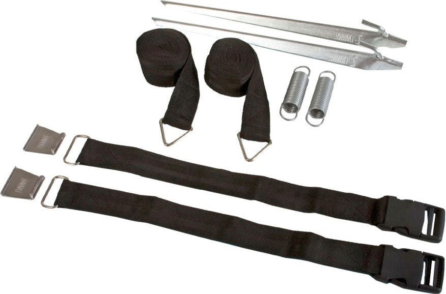 Tie Down S spenneremmer svart 300 cm for markiser fra Fiamma