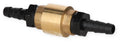 Tilbakeslagsventil 10/12 mm for dykk- og trykkpumper, messing fra Lilie for vannsystemer