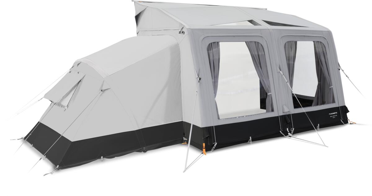 Tilbygg Air Tour Annexe for oppblåsbart fortelt 180x130cm - Dometic montert på forteltet