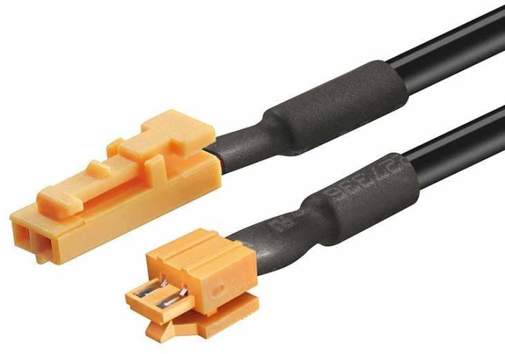 Tilkoblingskabel for Loox5 innbygg-/underbygglys 1000 mm 12V - Häfele forfra