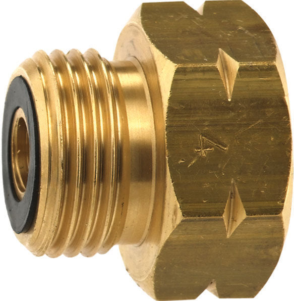 Tilkoblingsnippel for 33 kg gassflasker, europeisk - GOK forfra