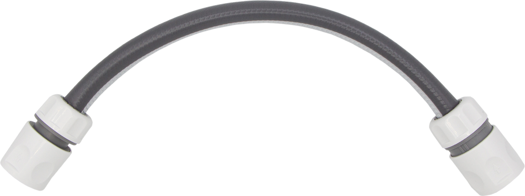 Tilkoblingssett 1/2" 30 cm med slangekoblinger for vannfilter front
