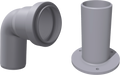 Tilkoblingssett for toalettventilasjon ⌀ 38 mm - Setrenlo front