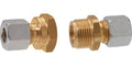Tilkoblingssett for SwitchTwo toflaskeanlegg M20x1,5 - GOK detalj