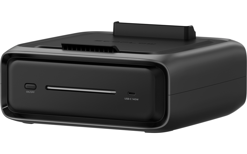 Detalj av clipsfeste på Tilleggsbatteri River 3 Smart Extra Battery