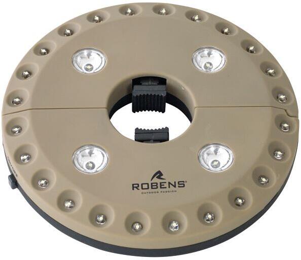 Tipi-lampe Thacla 100lm 360 graders belysning front