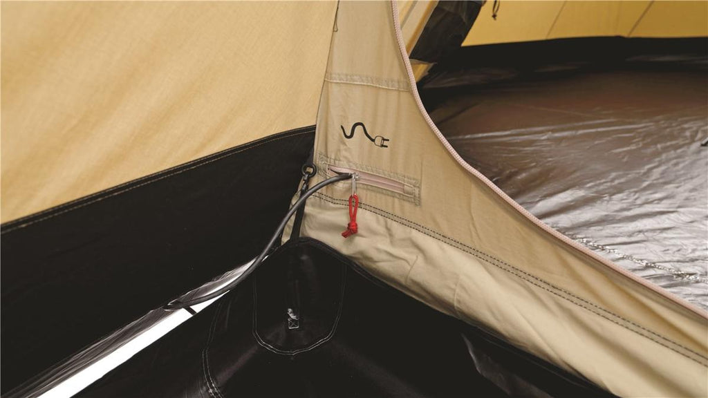 Bakside av Tipitelt Kiowa 10-personer 580x450cm polybomull