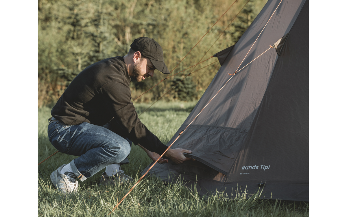 Oppbevaringslommer i Tipitelt Rands Tipi for 8 personer 3000 mm vannsøyle - Easy Camp