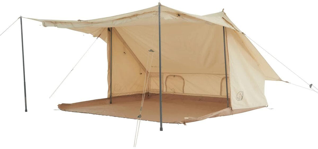 Montert Tipitelt Ydun Sky 5.5 bomull/polyester 4-pers i naturen