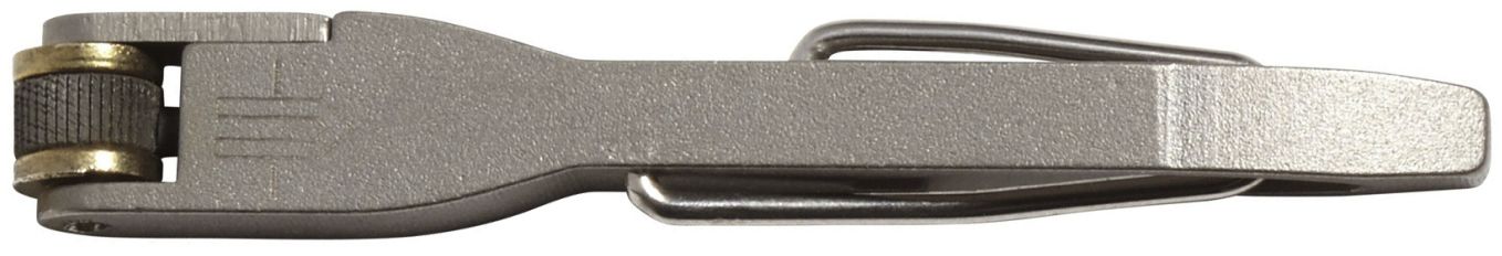 Titan fyrstål Flint Lighter med klips 12x7 cm forfra