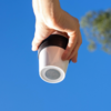 To-Go-Cup porselenskopp med lokk 350 ml inkl. gel-pad detalj av magnetbunn