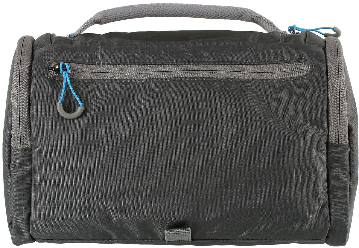 Detalj av avtakbart speil på Toalettmappe Holdall nylon 23x15x10,5 cm grå - Lifeventure