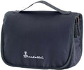 Toalettmappe Mercury vanntett glidelås 28x22x10 cm antrasitt Isabella forfra