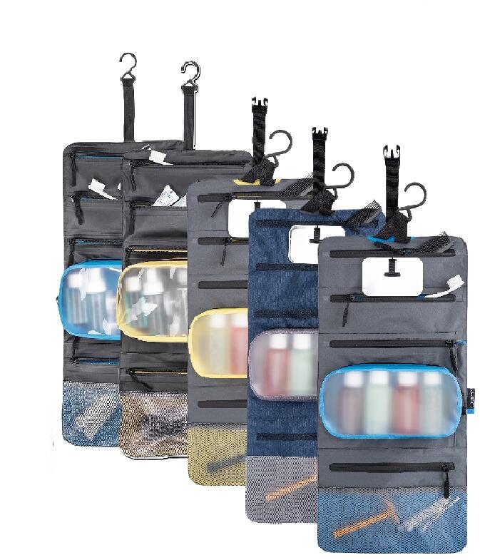 Toalettmappe Minimalist vanntett TPU nylon 24x17 cm 175 g - Cocoon forfra