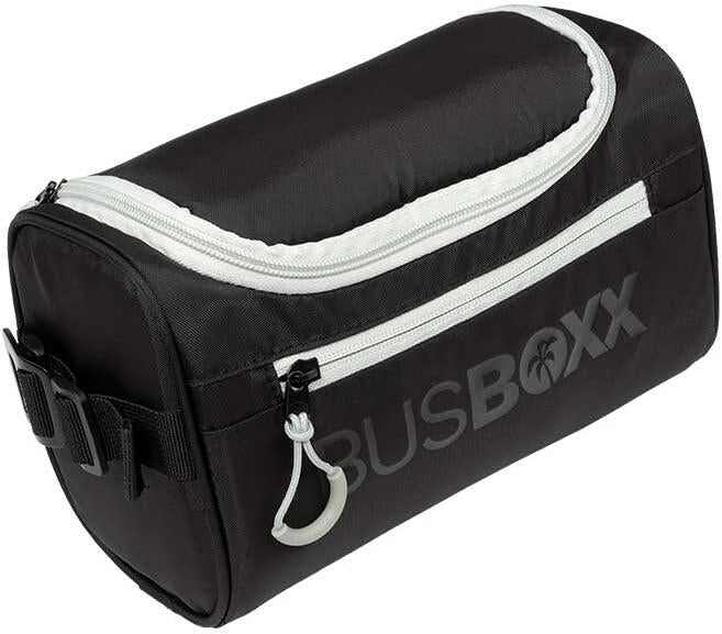 Toalettmappe washBOXX Large 35x15x20 cm 10 l svart forfra