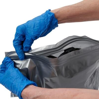 Detaljbilde av toalettposer med Bio-Gel 6 stk Double Doodie