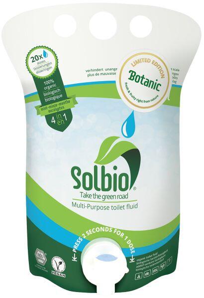 Toaletttilsetning 4in1 Botanic 800 ml plantebasert Solbio