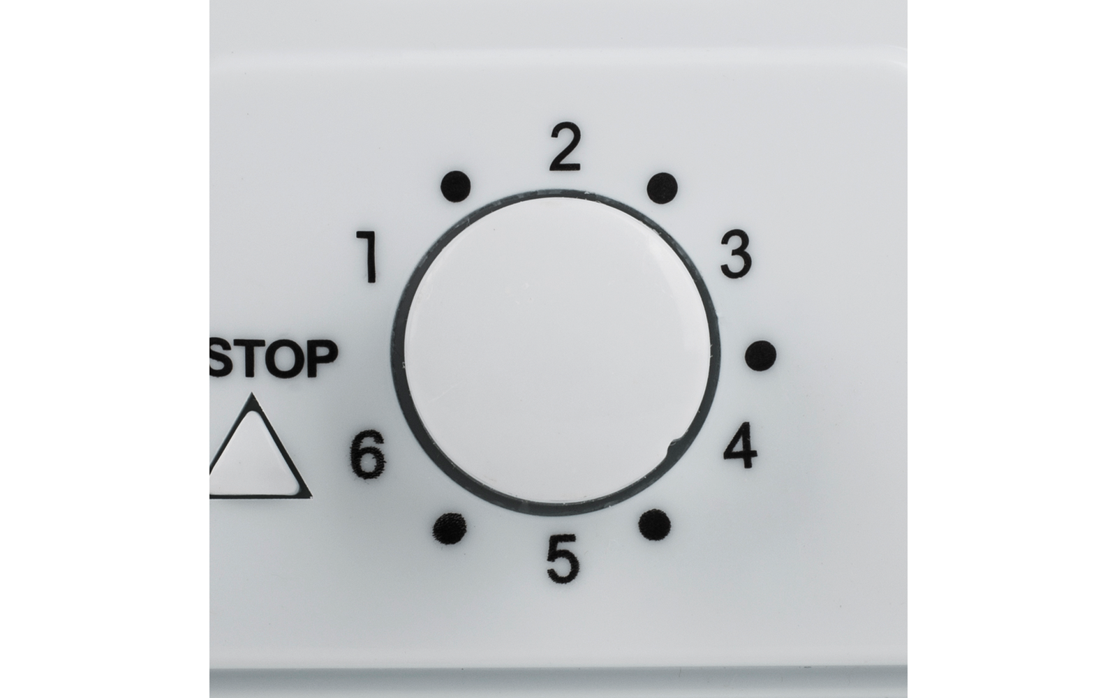Detalj av bruningstrinn på Toaster med 6 bruningstrinn og rundstykkevarmer hvit 650 W - Tristar