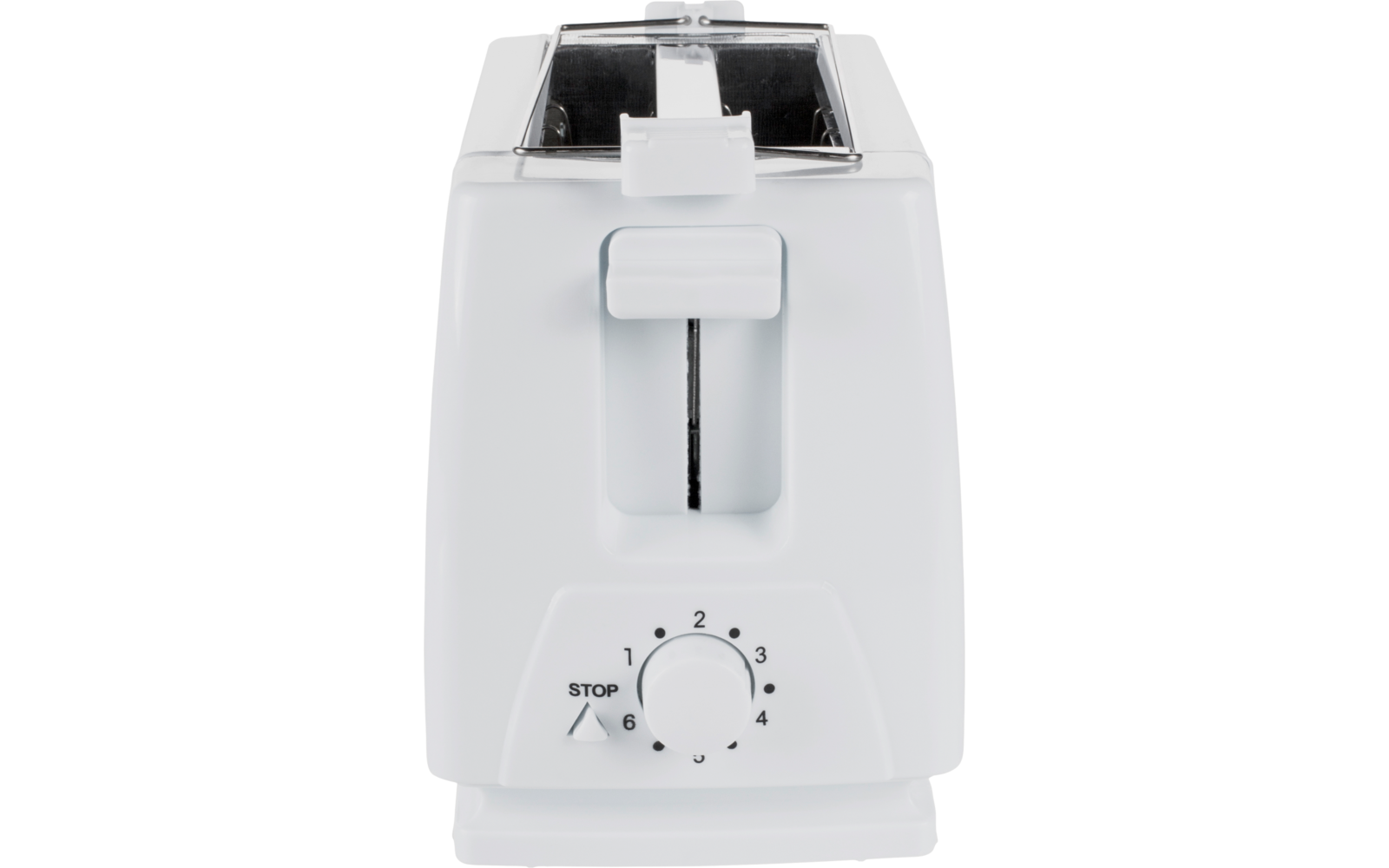 Pakking av Toaster med 6 bruningstrinn og rundstykkevarmer hvit 650 W - Tristar