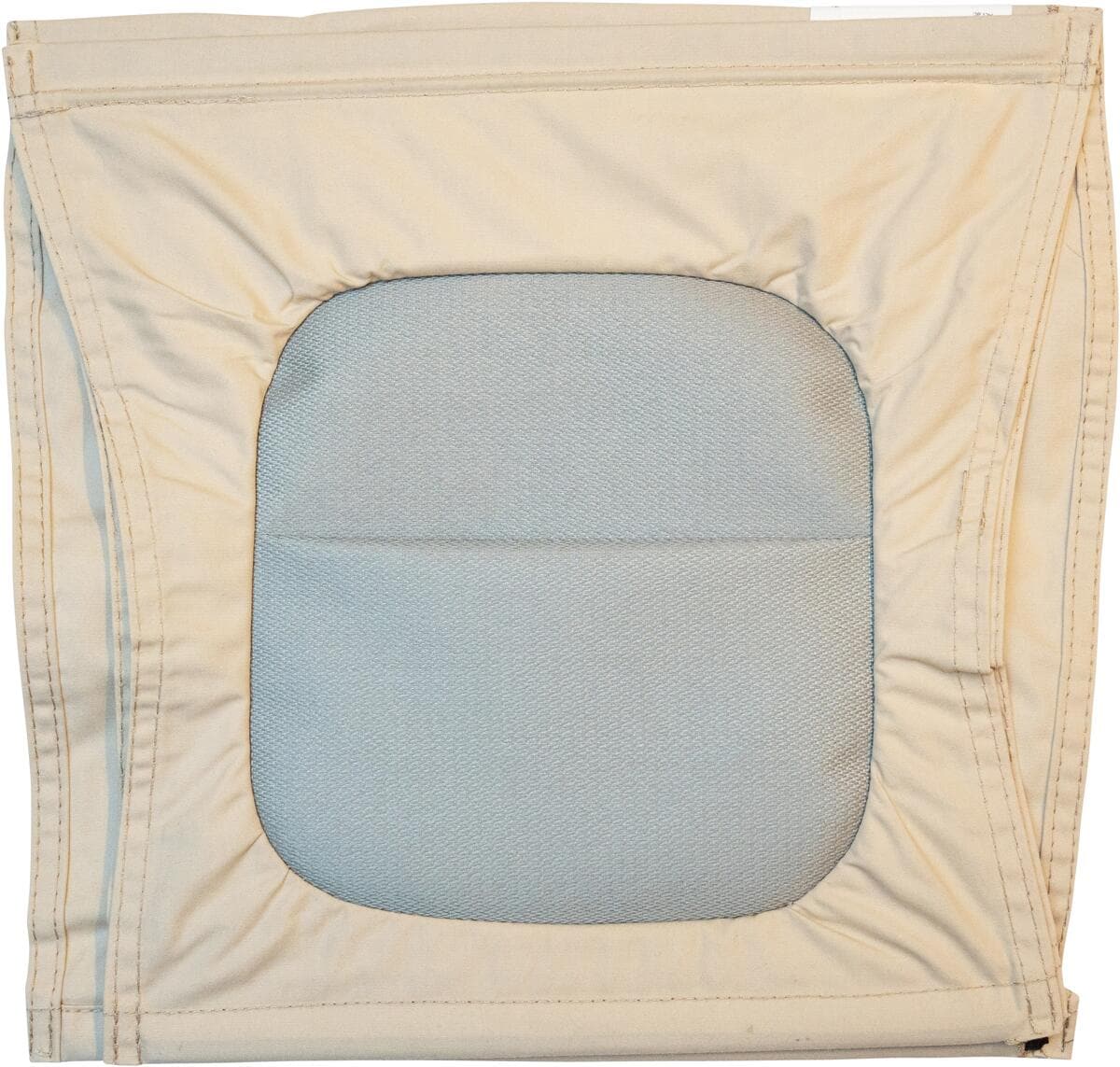 Torden pipegjennomføring for telt 30x35 cm bakside