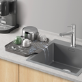 Tørkematte Gravity-Duo tosidig 40x33 cm gummi Metaltex forfra