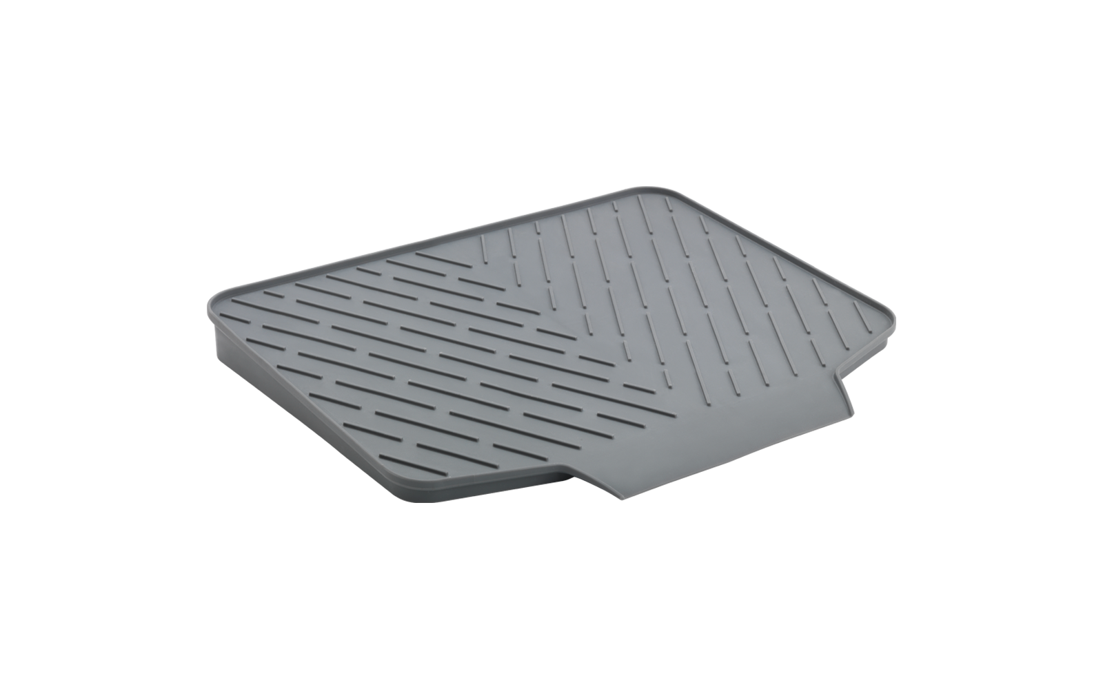 Nærbilde av gummioverflaten på Tørkematte Gravity-Duo tosidig 40x33 cm Metaltex