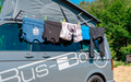 Tørkesnor for original kederskinne VW T5/T6/T6.1/T7, DIY - BusBoxx montert på bil