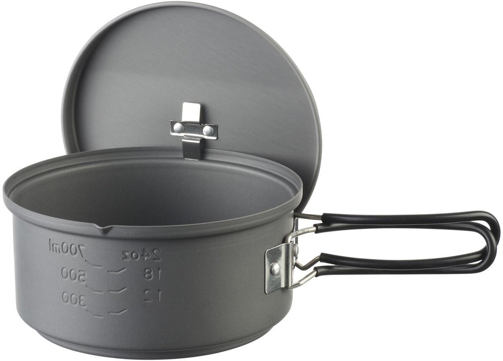 Baksiden av Tørrbrennstoff-kokesett 1L i aluminium, 429 g - Esbit